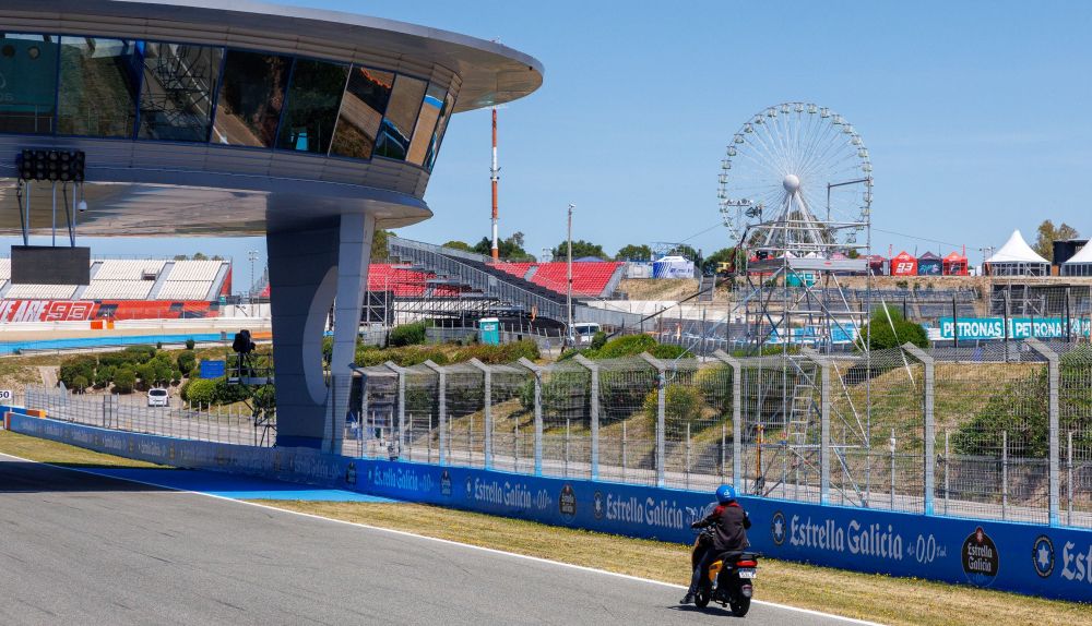 Jerez se prepara para acoger el Gran Premio de motos 