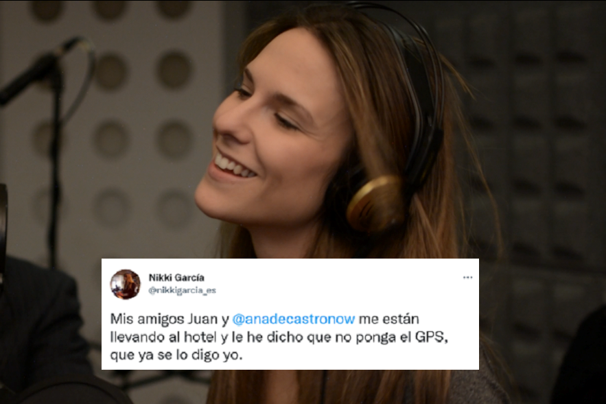 Nikki García, la voz de Google Maps. 