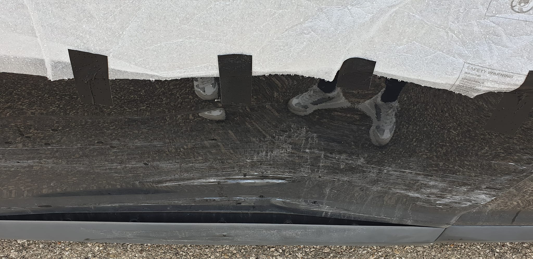 Estado del vehículo tras el accidente en Jerez.