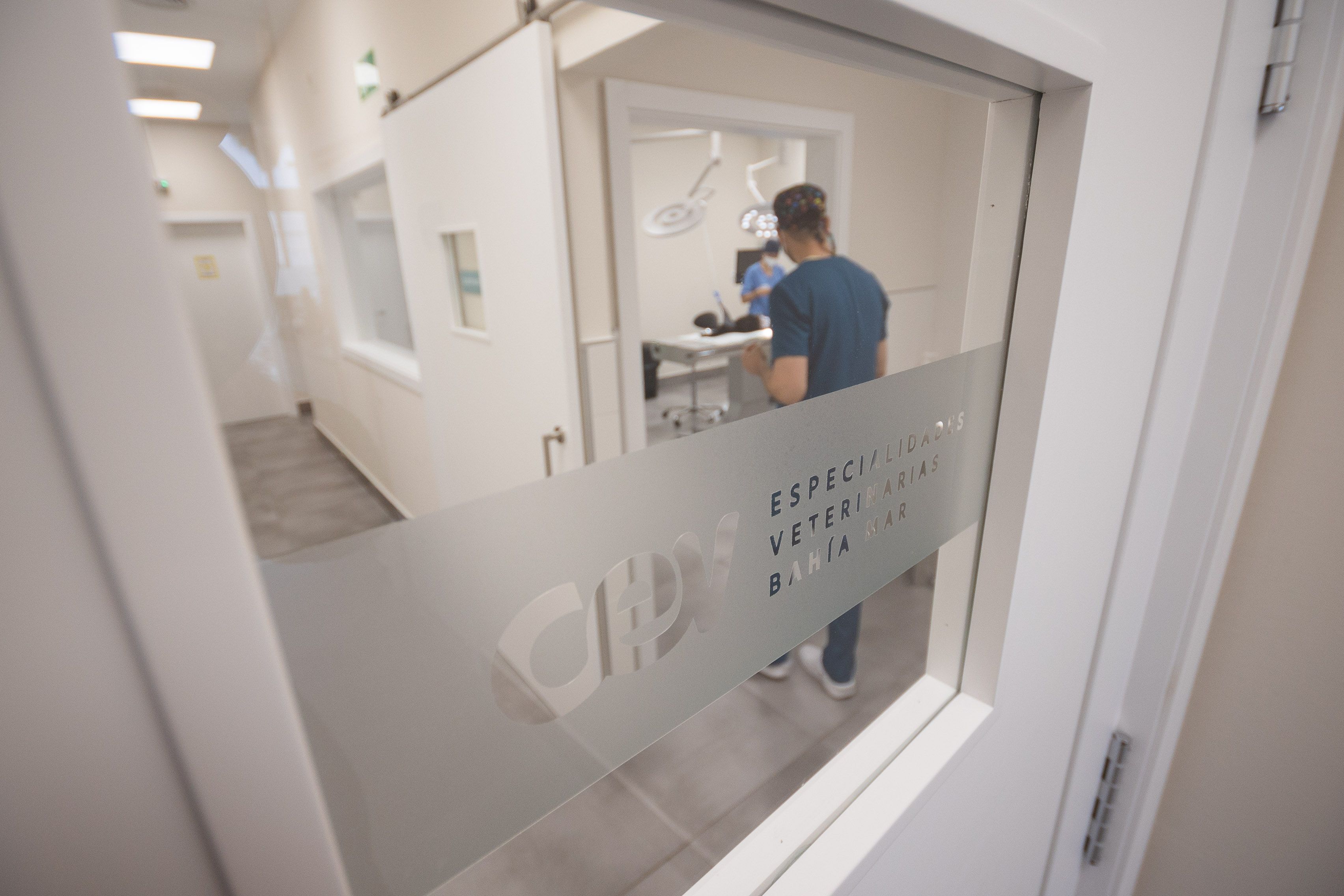 Quirófano del CEV en El Puerto.