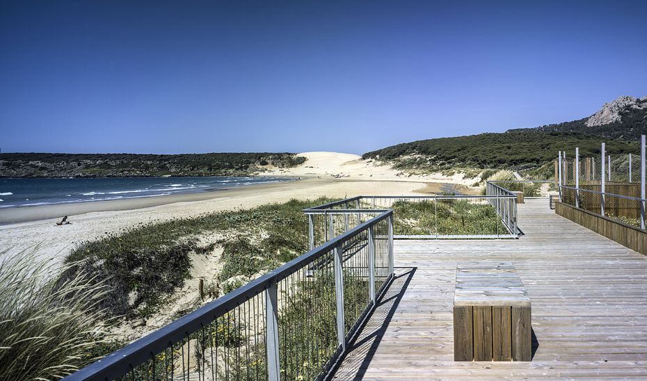 Ensenada de Bolonia, en Tarifa (Cádiz).