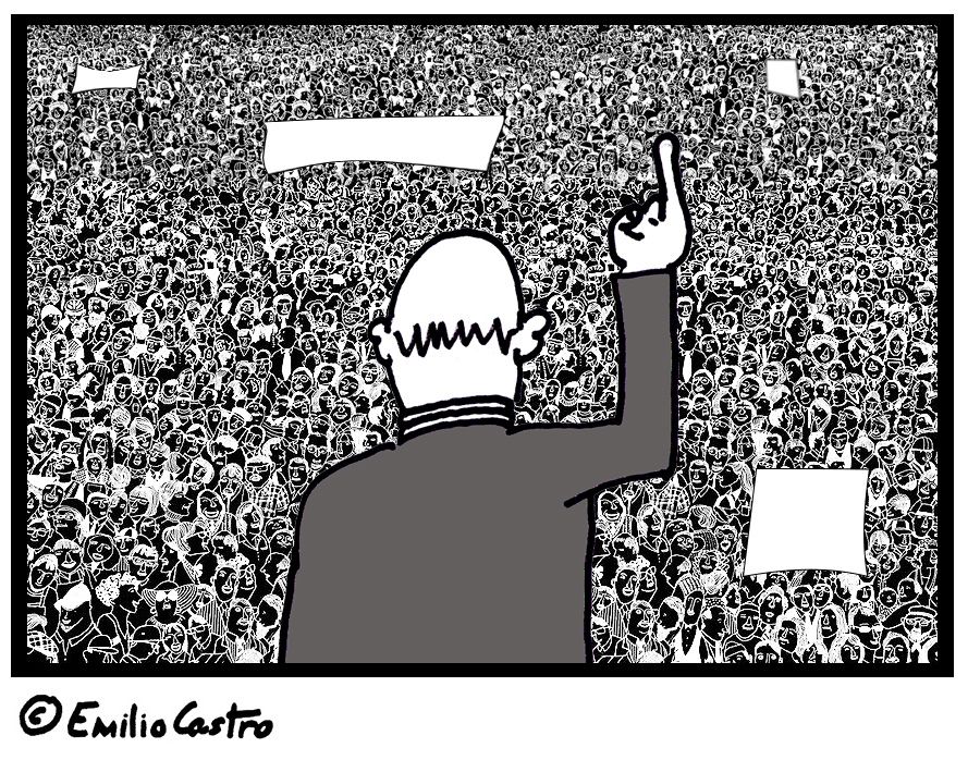 Ilustración de Emilio Castro para 'El color del dinero'.