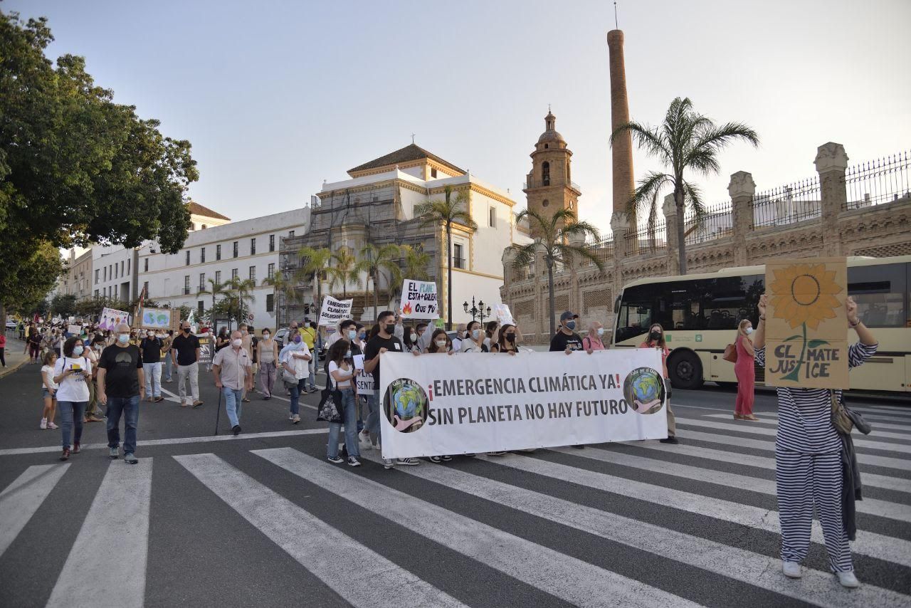 Cádiz por el Clima en anteriores manifestaciones.