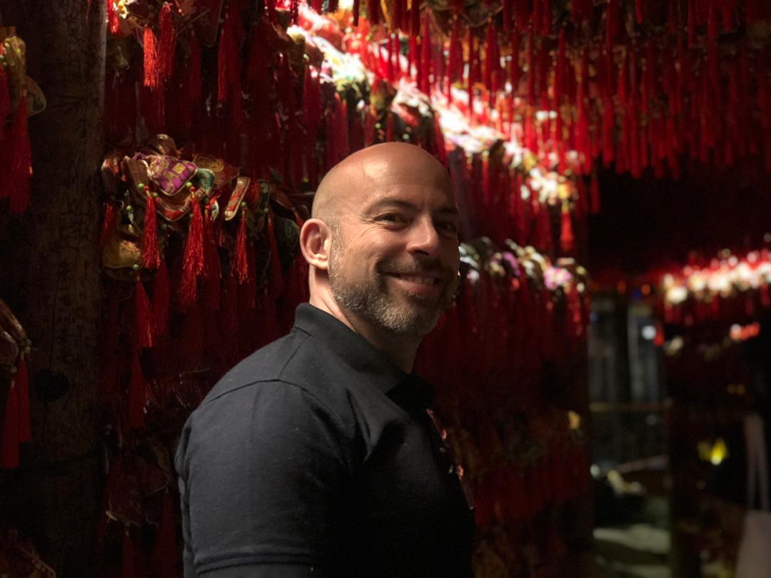 Germán Cintas, sevillano que vive en China.