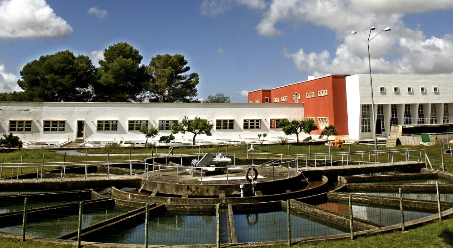 Instalaciones del Consorcio de Aguas de Cádiz en Cuartillos, en una imagen de archivo.