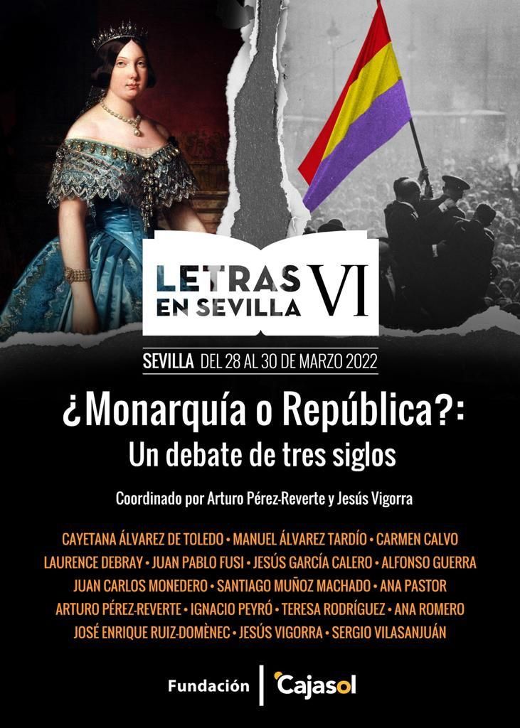 Cartel de la VI edición de 'Letras en Sevilla'