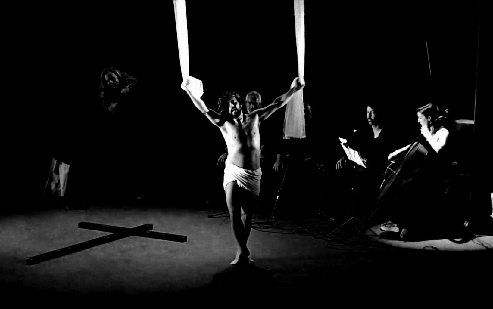 Imagen de la obra teatral 'Las Pasiones de cristo', de Santiago Moreno.