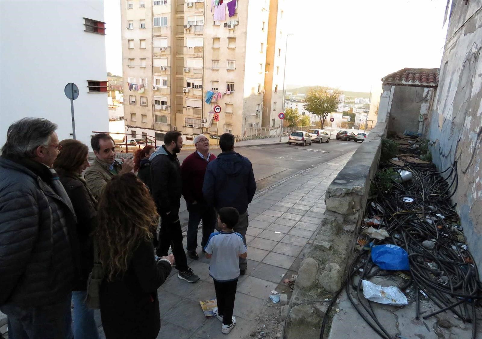 Zona de Vistalegre, en Jerez.