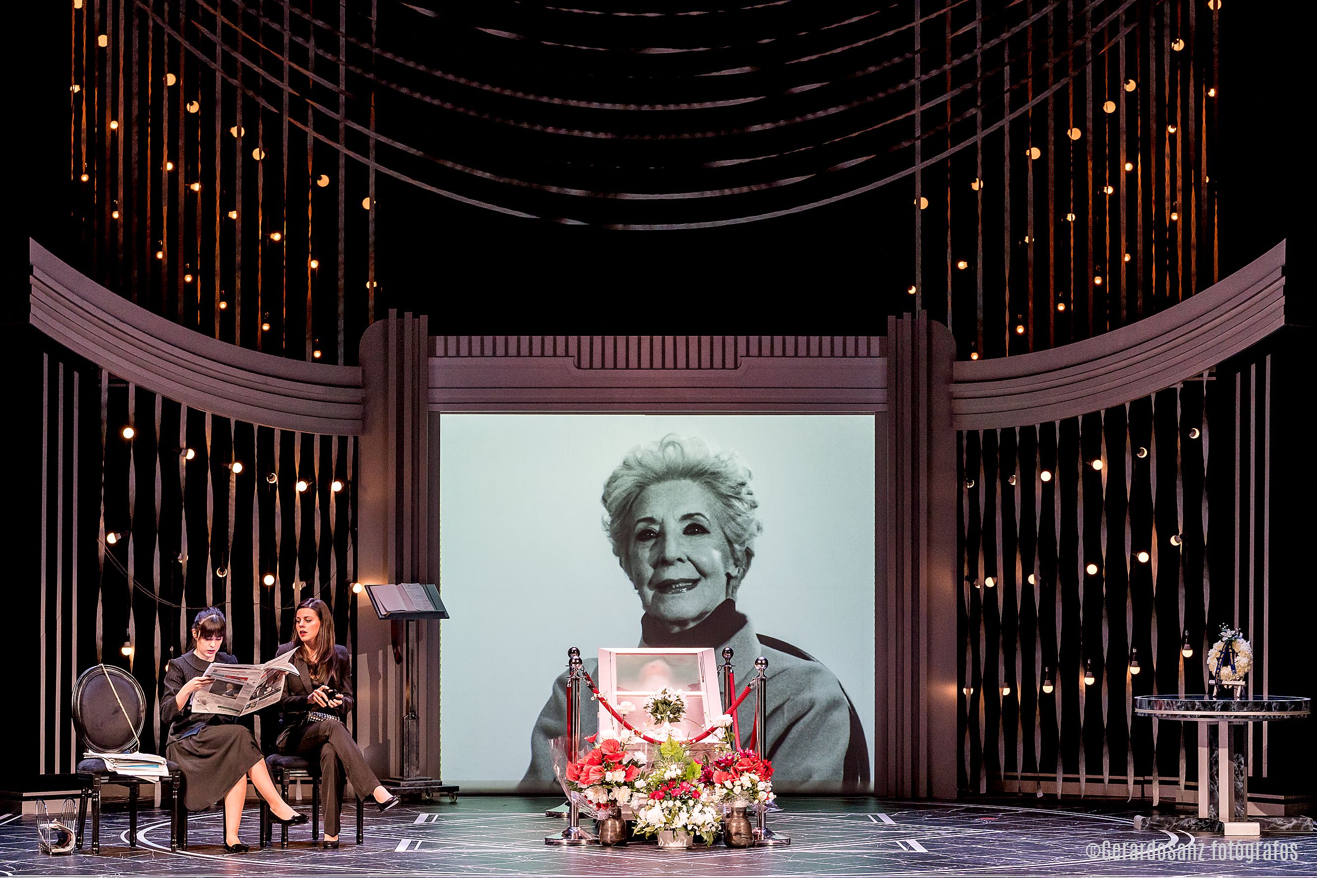 Una imagen de la obra 'El Funeral'. 