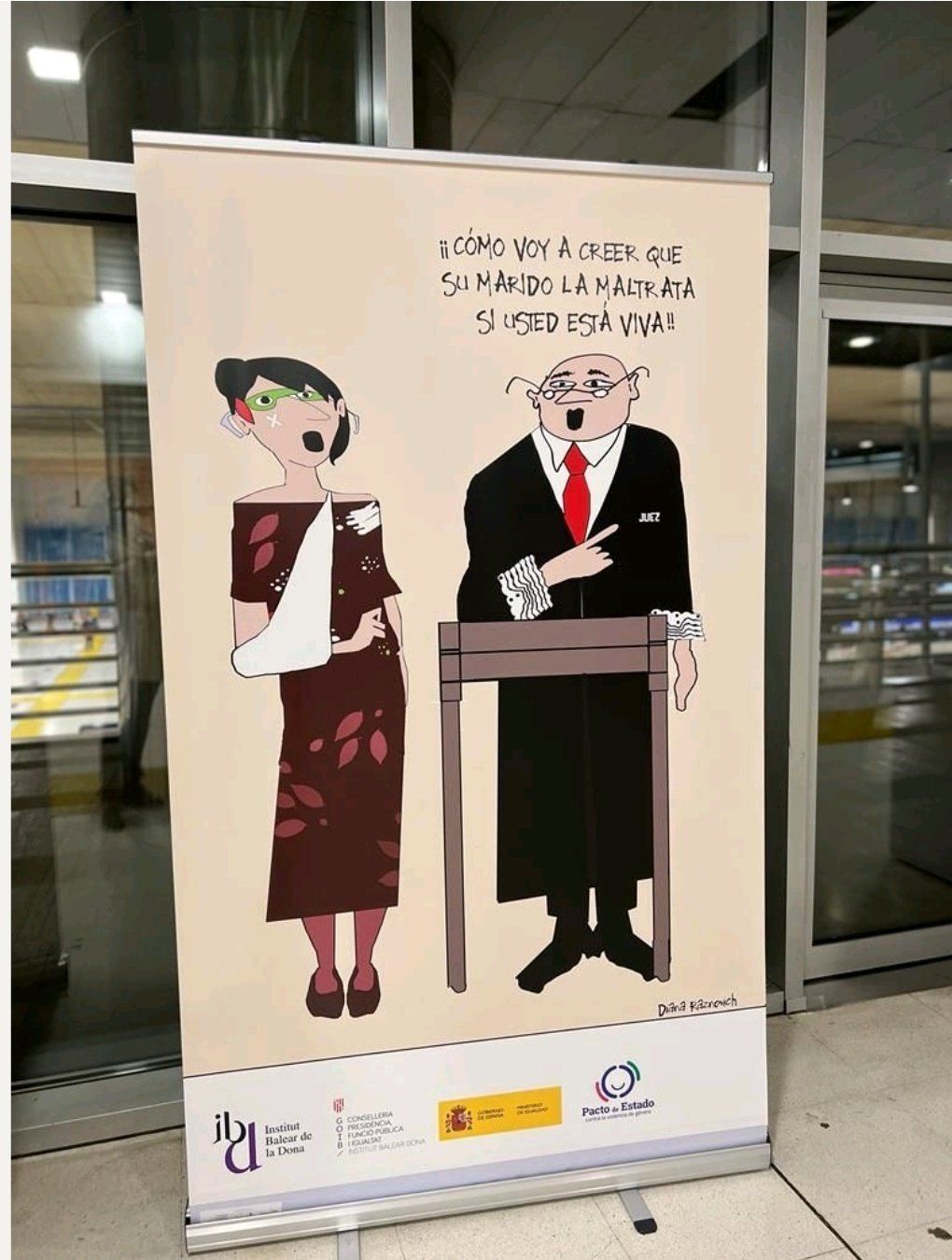 El cartel objeto de la polémica.