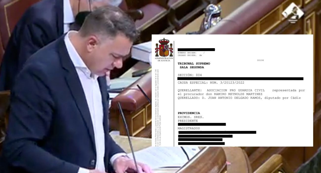 Juan Antonio Delgado, en el Congreso.