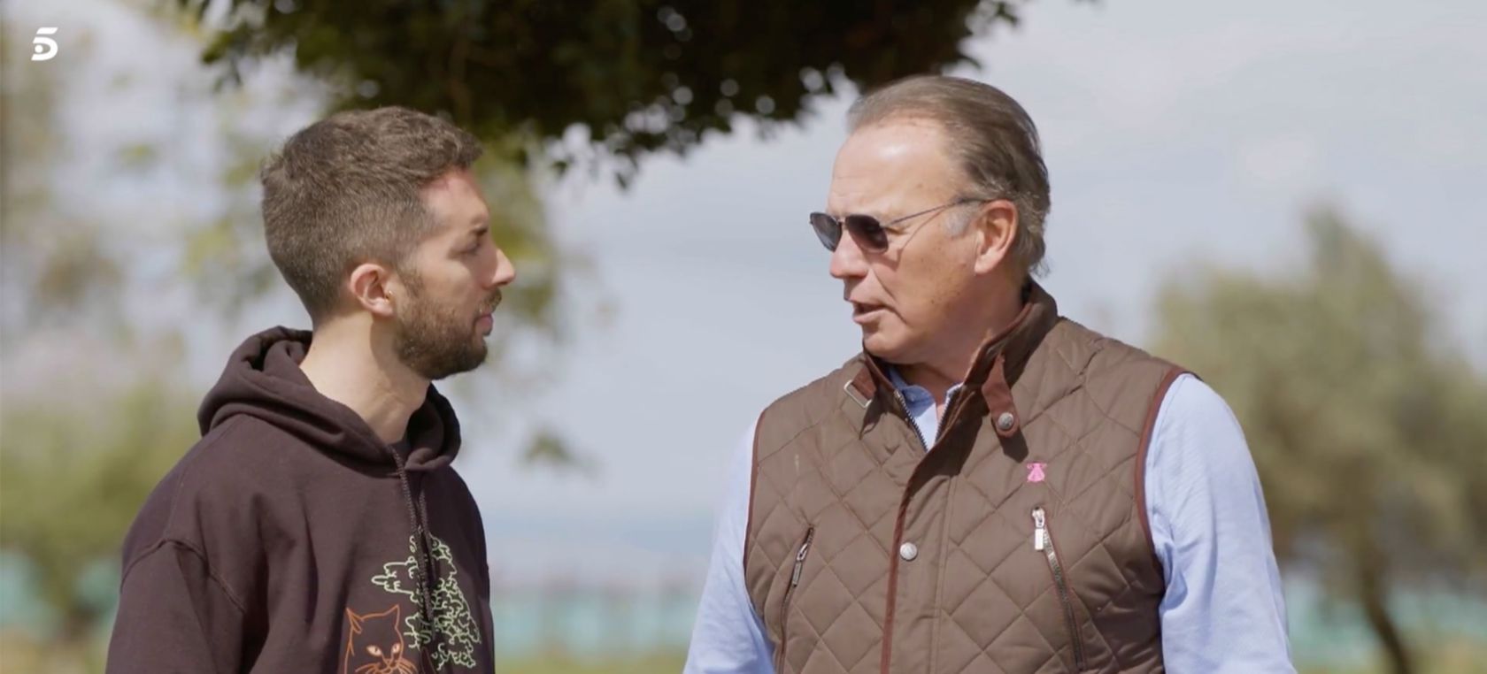 David Broncano y Bertín Osborne en 'Mi casa es la tuya'. 
