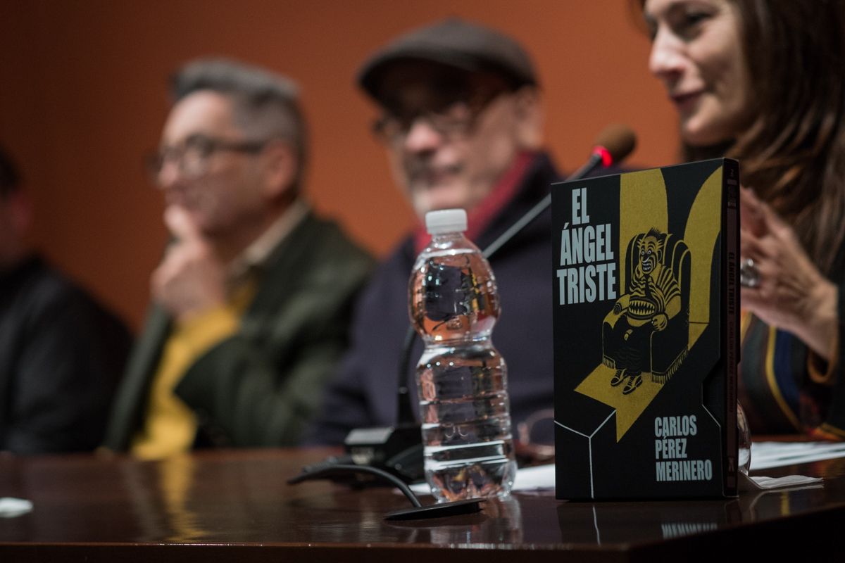 Presentación de 'El Ángel Triste', en la Fundación Caballero Bonald. FOTO: MANU GARCÍA
