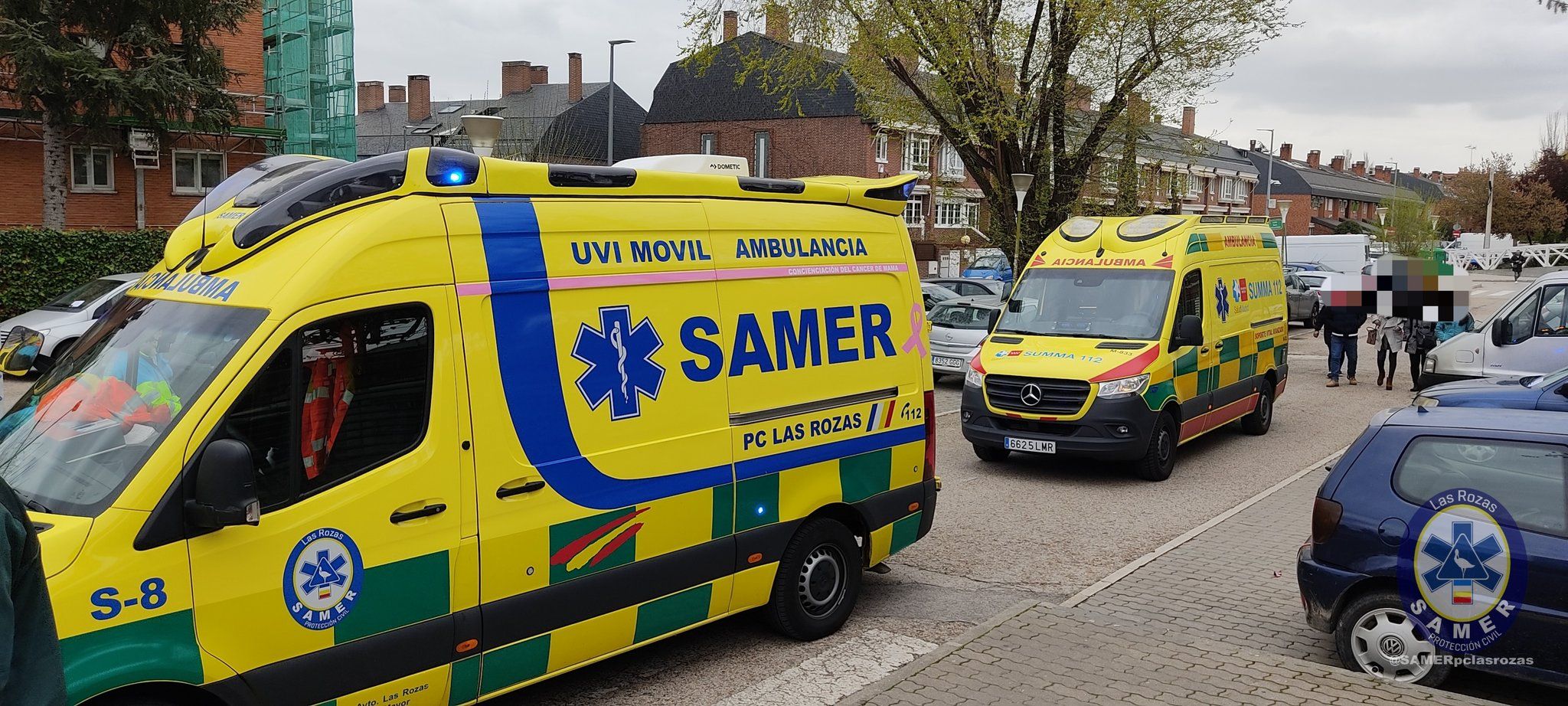 Efectivos del Summa.