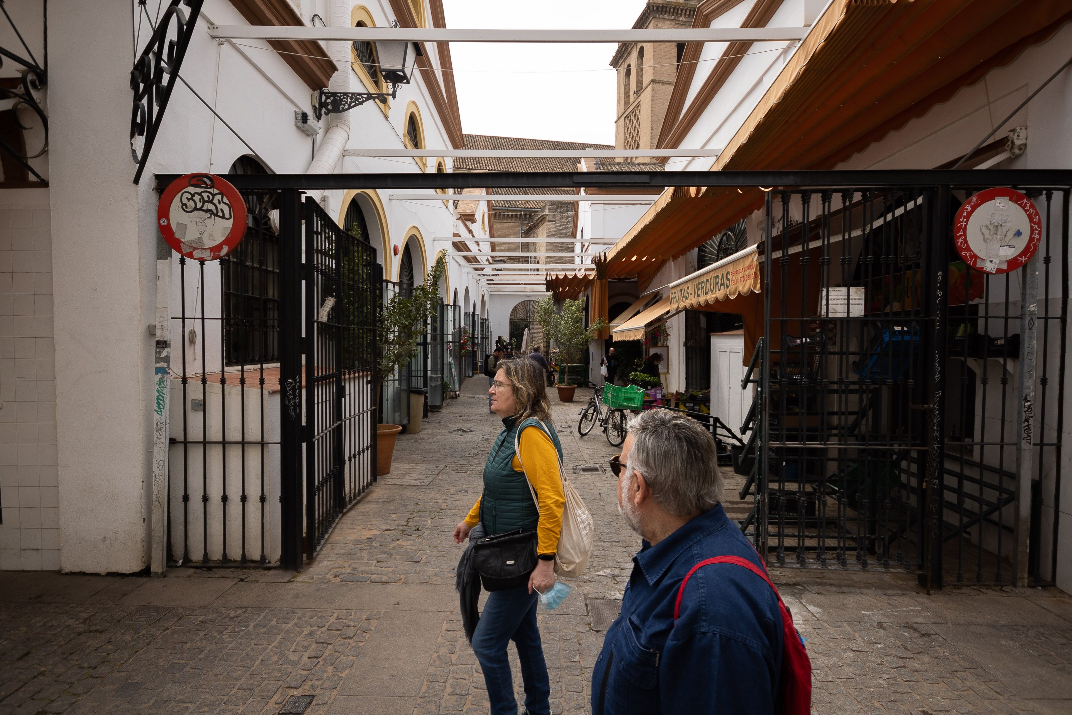 El mercado de la calle Feria, en Sevilla, en una imagen de archivo.