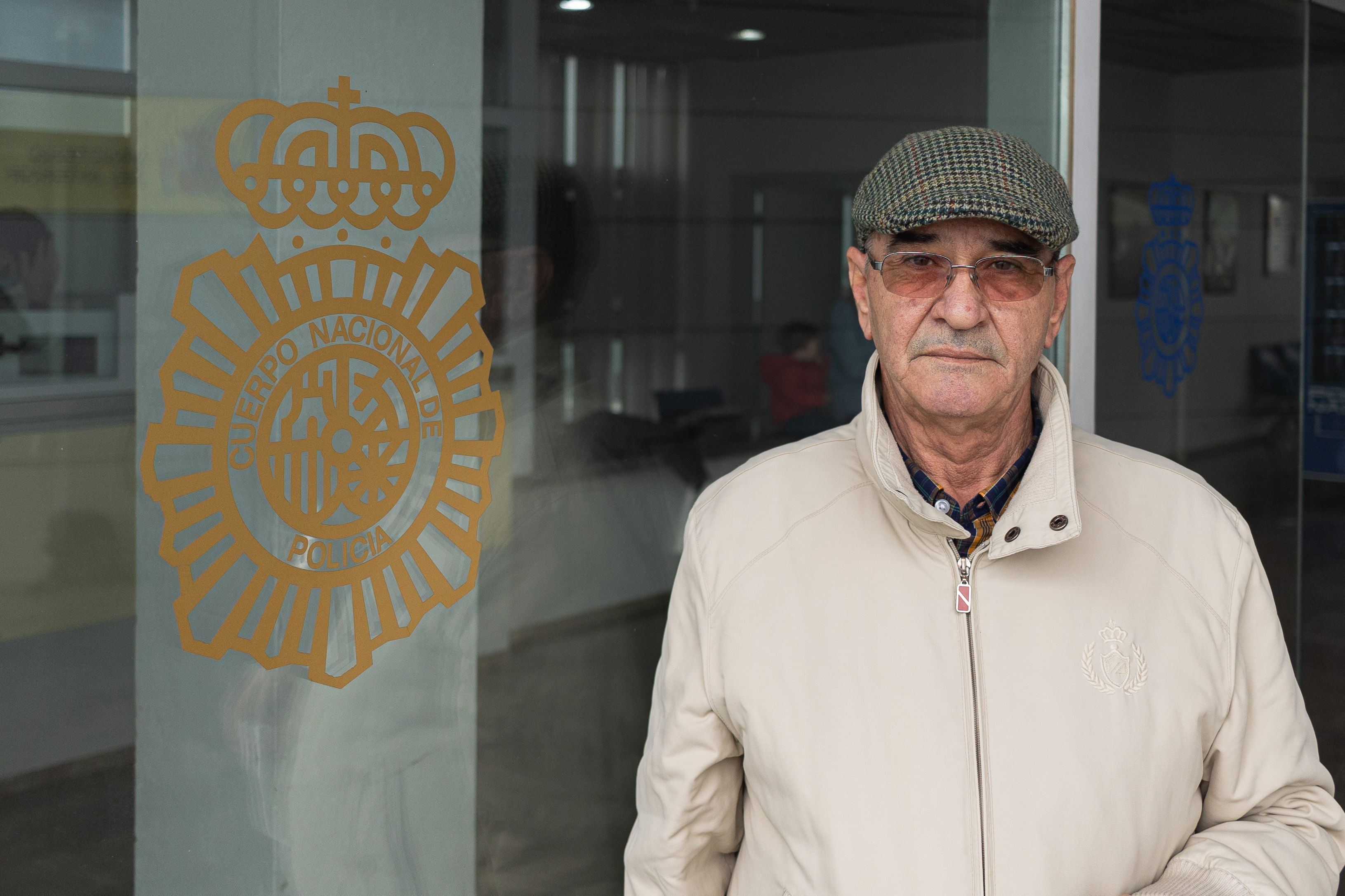 Domingo Gómez, delegado provincial de Cádiz de AJPNE.