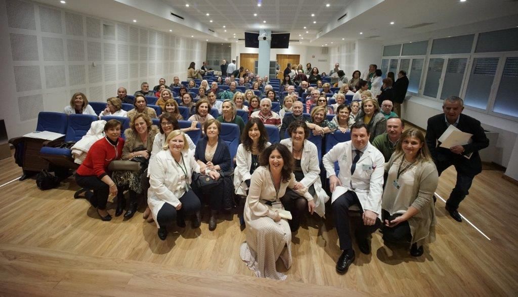 Homenaje a los profesionales sanitarios jubilados.