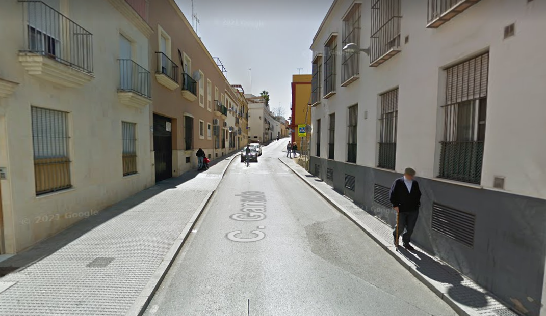 Calle Ganado en Sanlúcar.