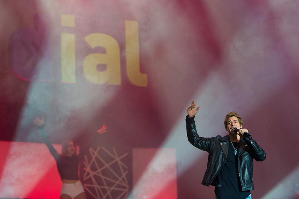 Carlos Baute en concierto. FOTO: CARLOS BAUTE. 