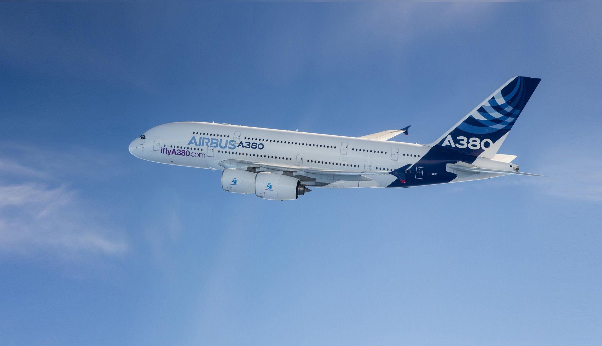 El Airbus A380 en una fotografía de la compañía. 
