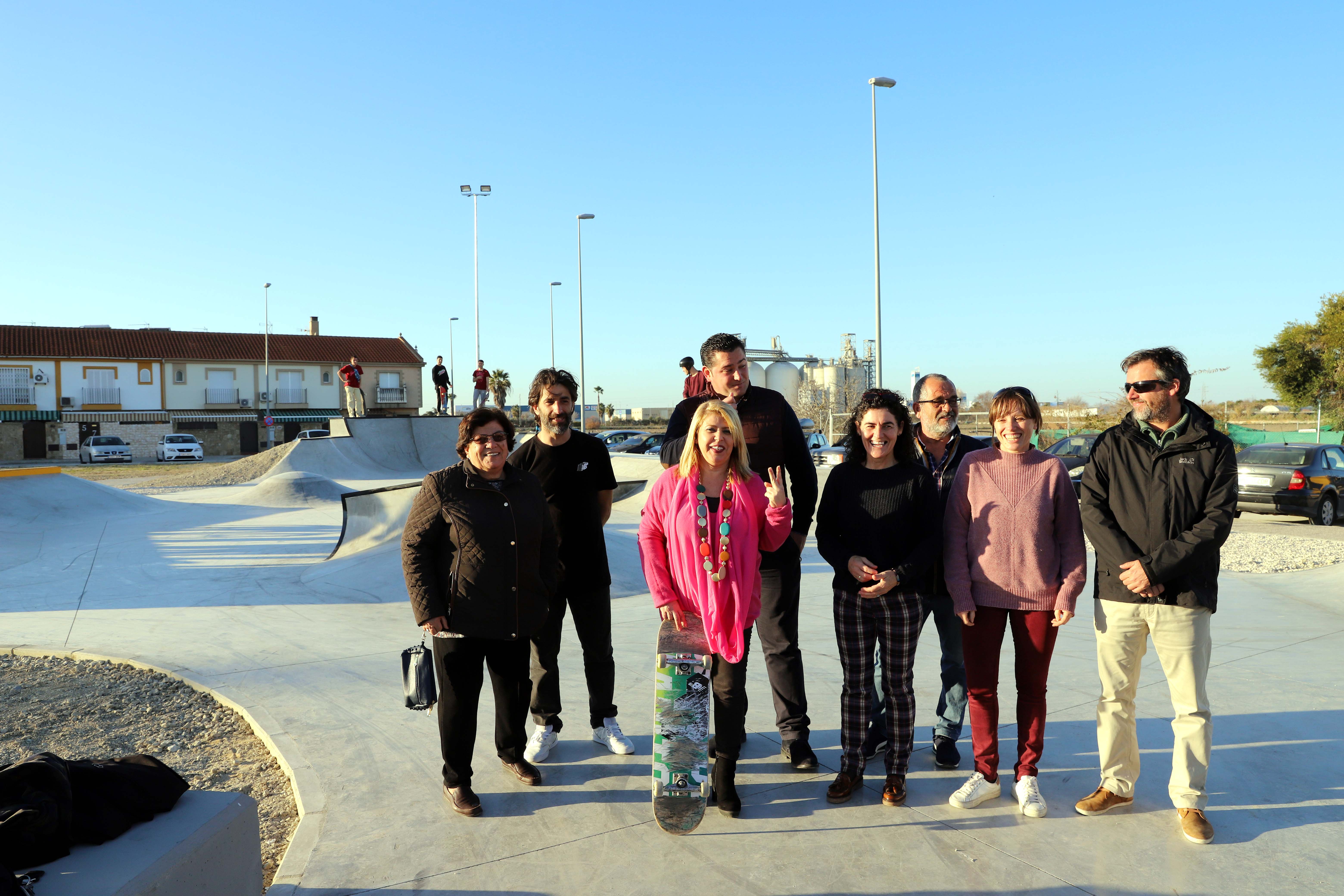 Inauguración del 'skate park' de Guadalcacín.