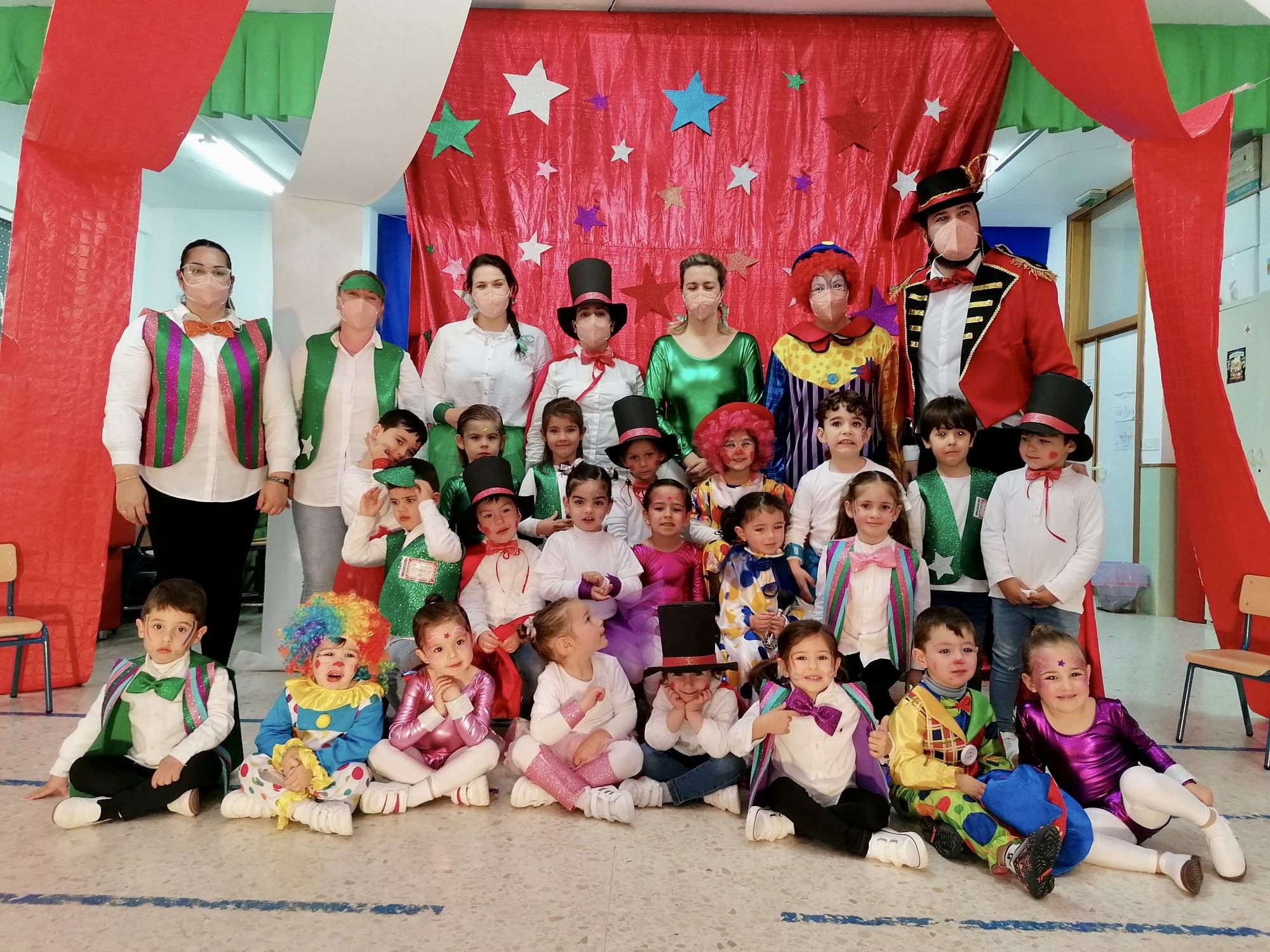 El CEIP Juan Armario de Alcalá de los Gazules convierte una clase en un verdadero circo. CEDIDA