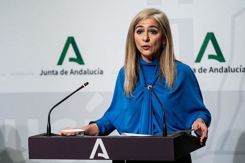 La consejera de Cultura de la Junta de Andalucía, Patricia del Pozo.