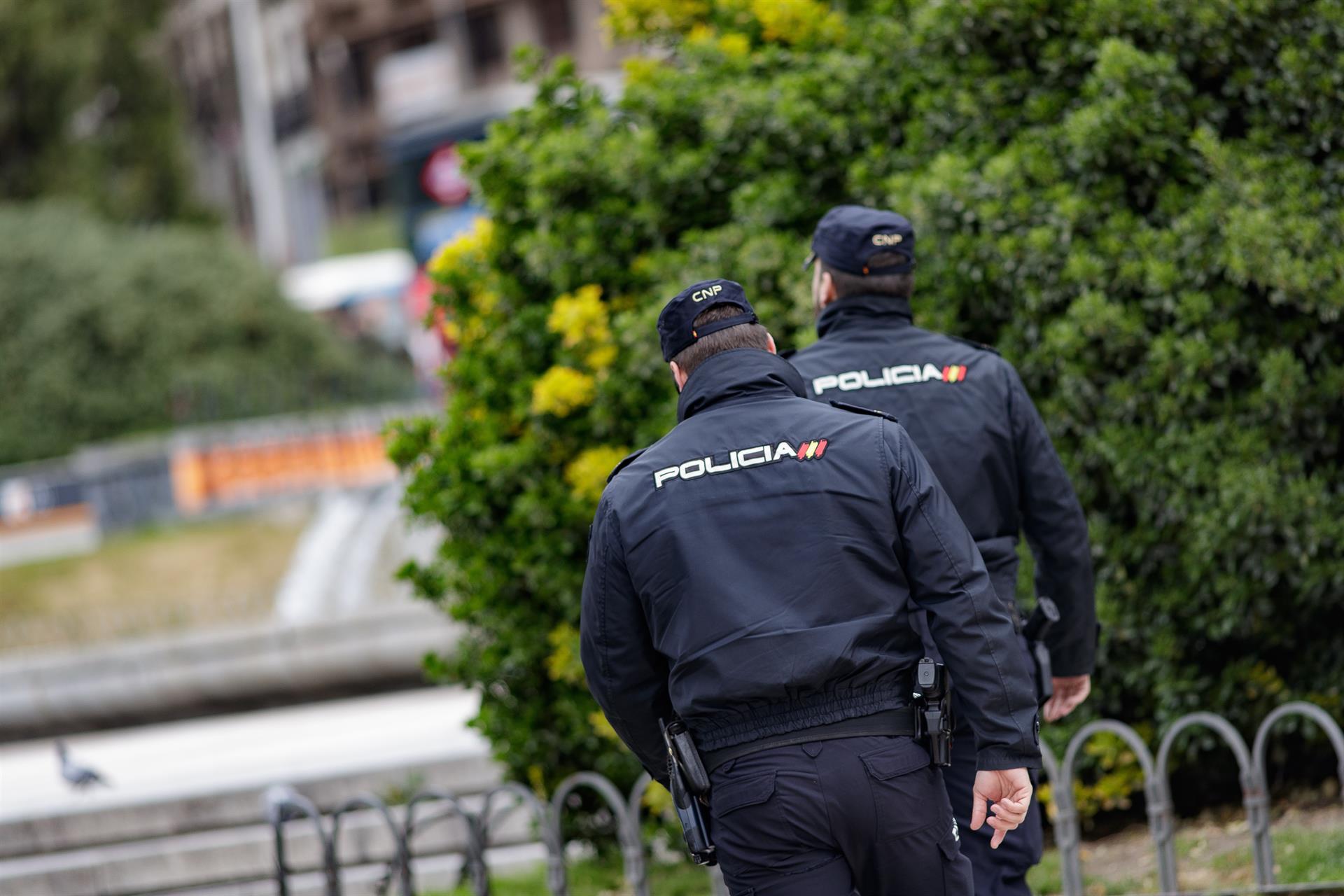 Agentes de Policía Nacional en Torremolinos.