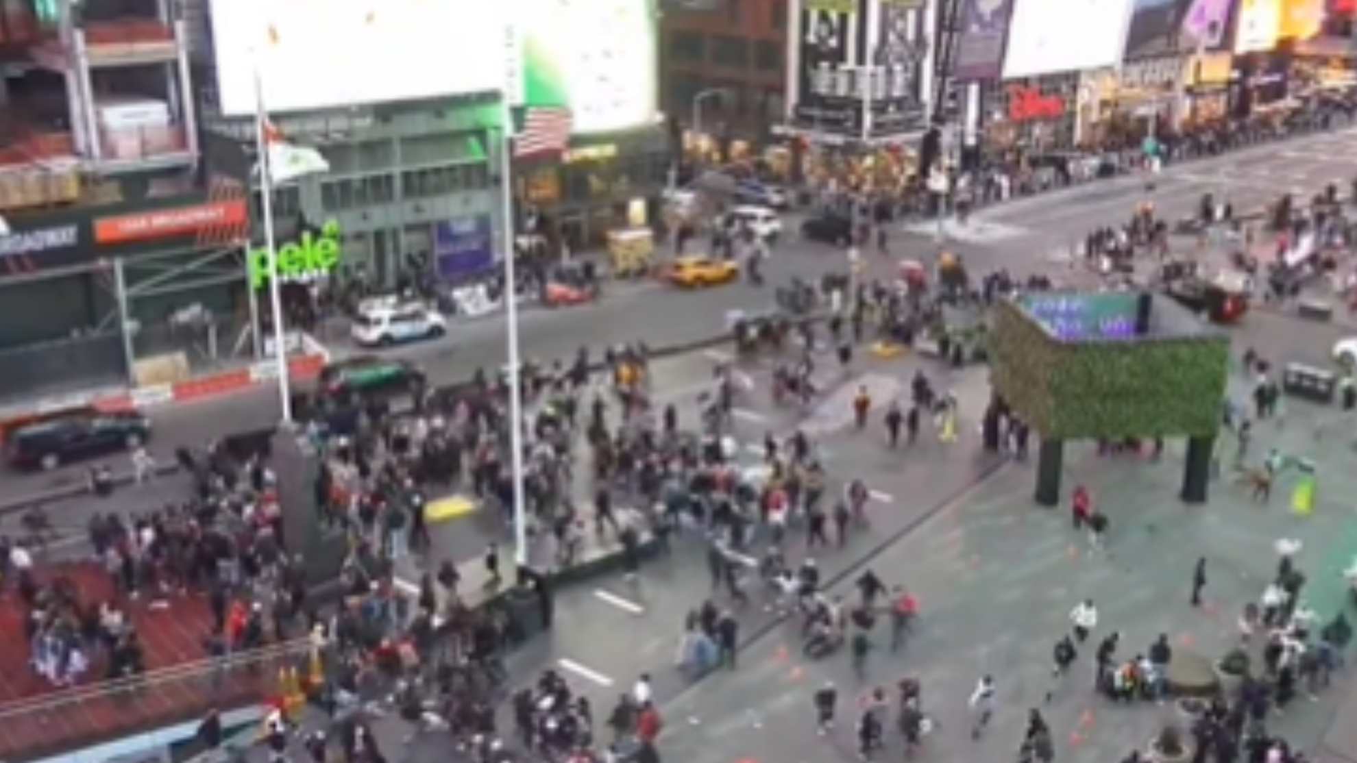 Pánico en New York tras una fuerte explosión en Time Square
