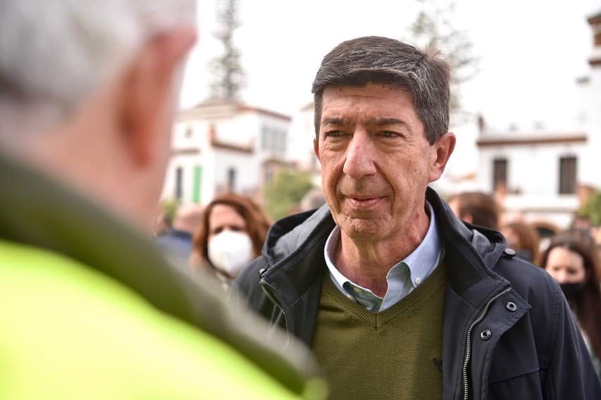 Juan Marín, líder de Ciudadanos.