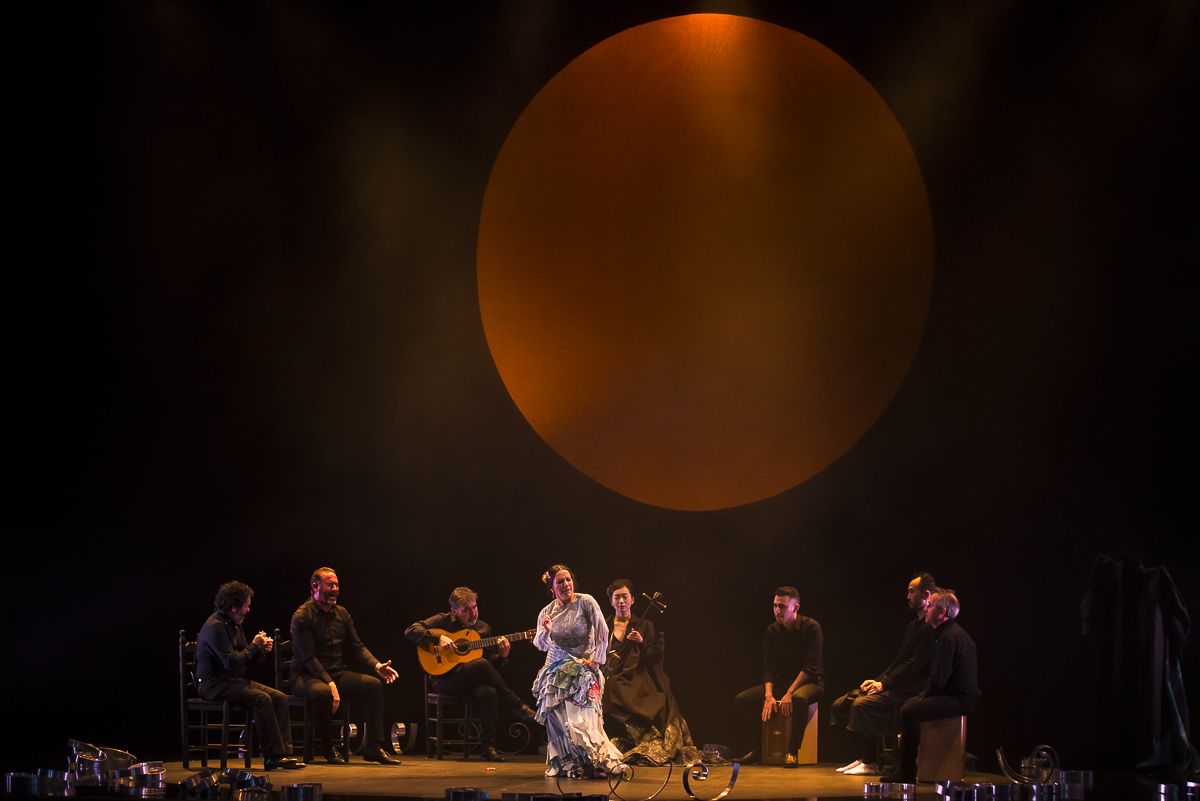 'Cuentos de azúcar', espectáculo que ha presentado Eva Yerbabuena en el XXIII Festival de Jerez. FOTO: MANU GARCÍA