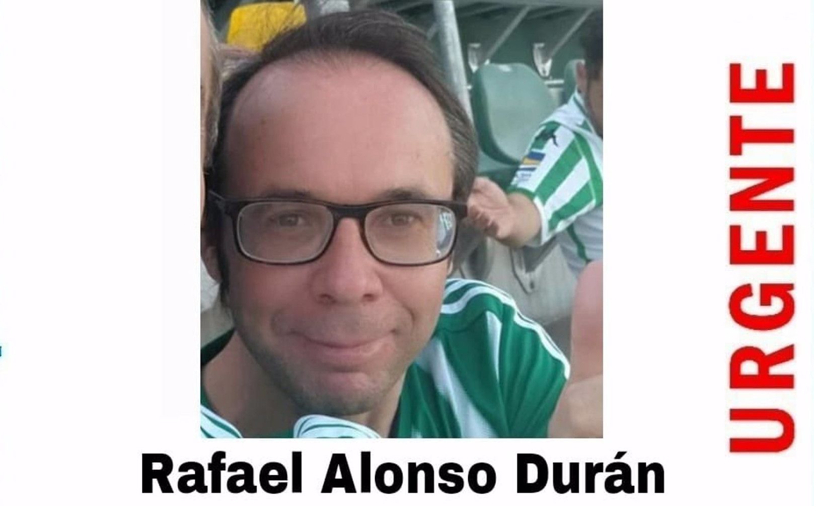 Rafael Alonso Durán, desaparecido en  Alcalá de Guadaíra, Sevilla.