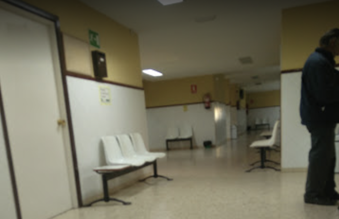 Interior del centro de salud de Rota, en una imagen de archivo.