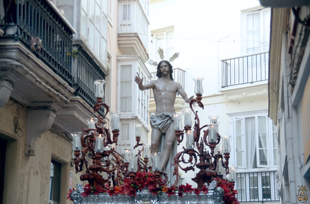 Procesión del Resucitado en Cádiz, novedad este año en la Semana Santa.
