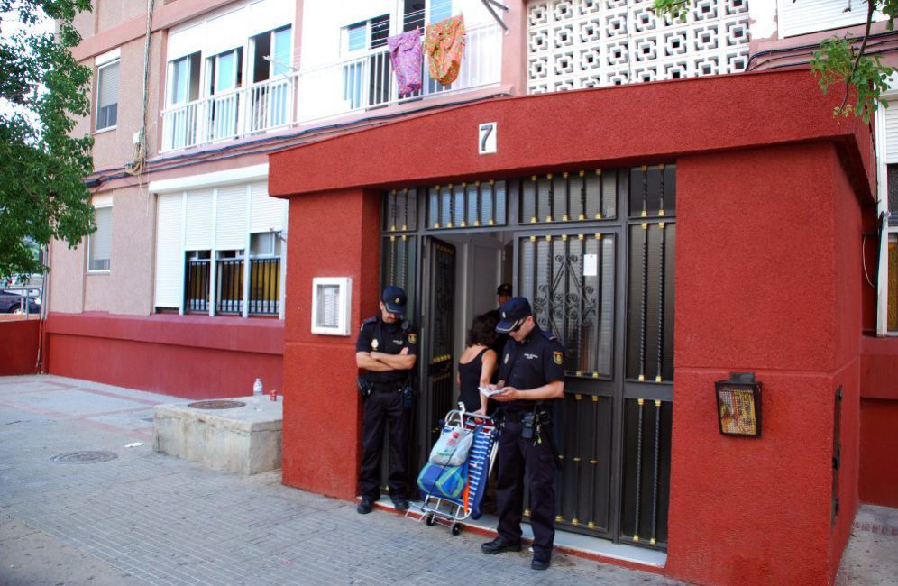 Calle Cal y Canto, en Guillén Moreno (Cádiz), donde ocurrió la pelea.