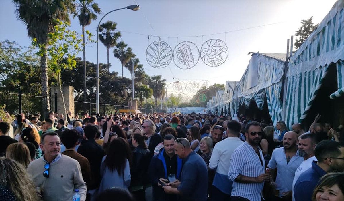 Feria del Moscatel en Chipiona, en su edición de 2023. Feria del Moscatel en Chipiona, en su edición de 2023.