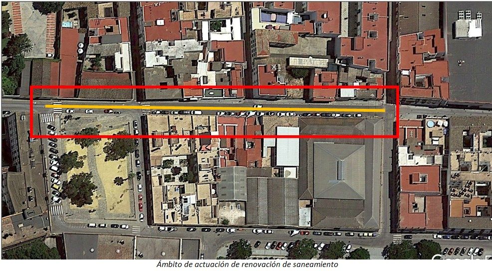 Imagen de la planificación de saneamiento del Ayuntamiento de El Puerto.