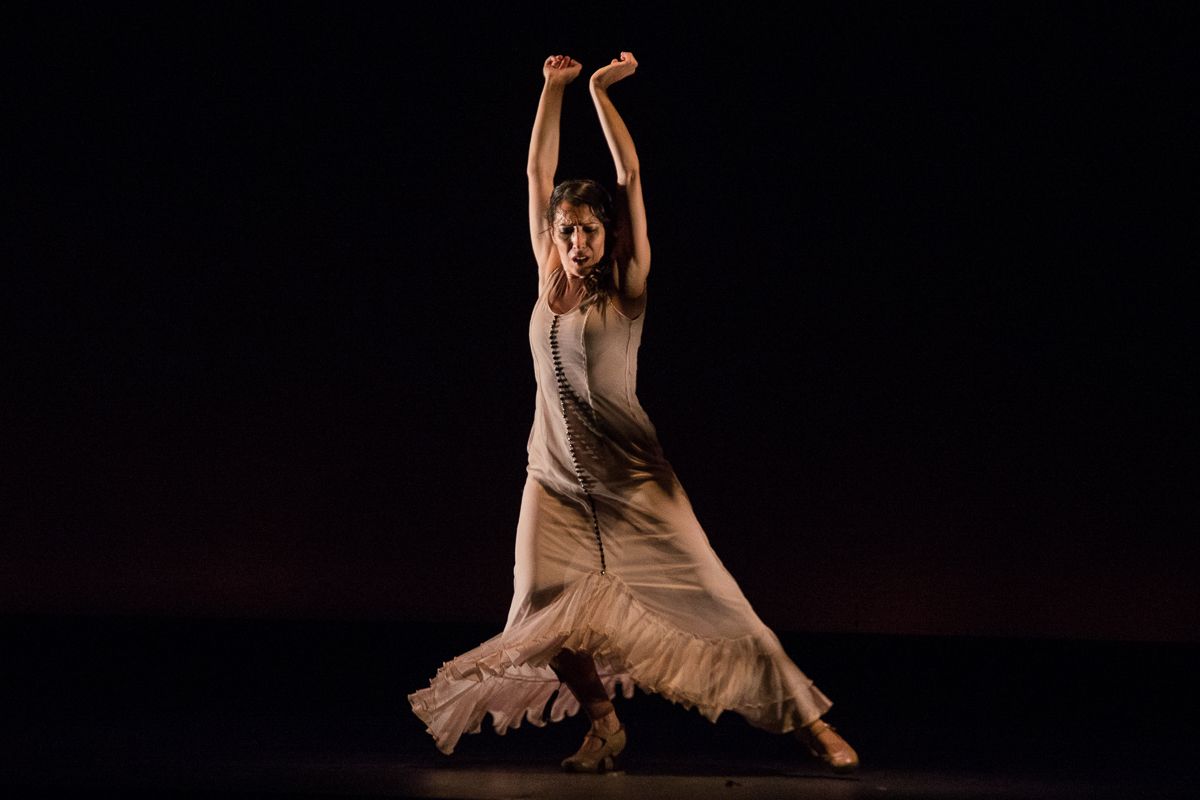 Ana Morales en un momento de su espectáculo 'Sin Permiso'