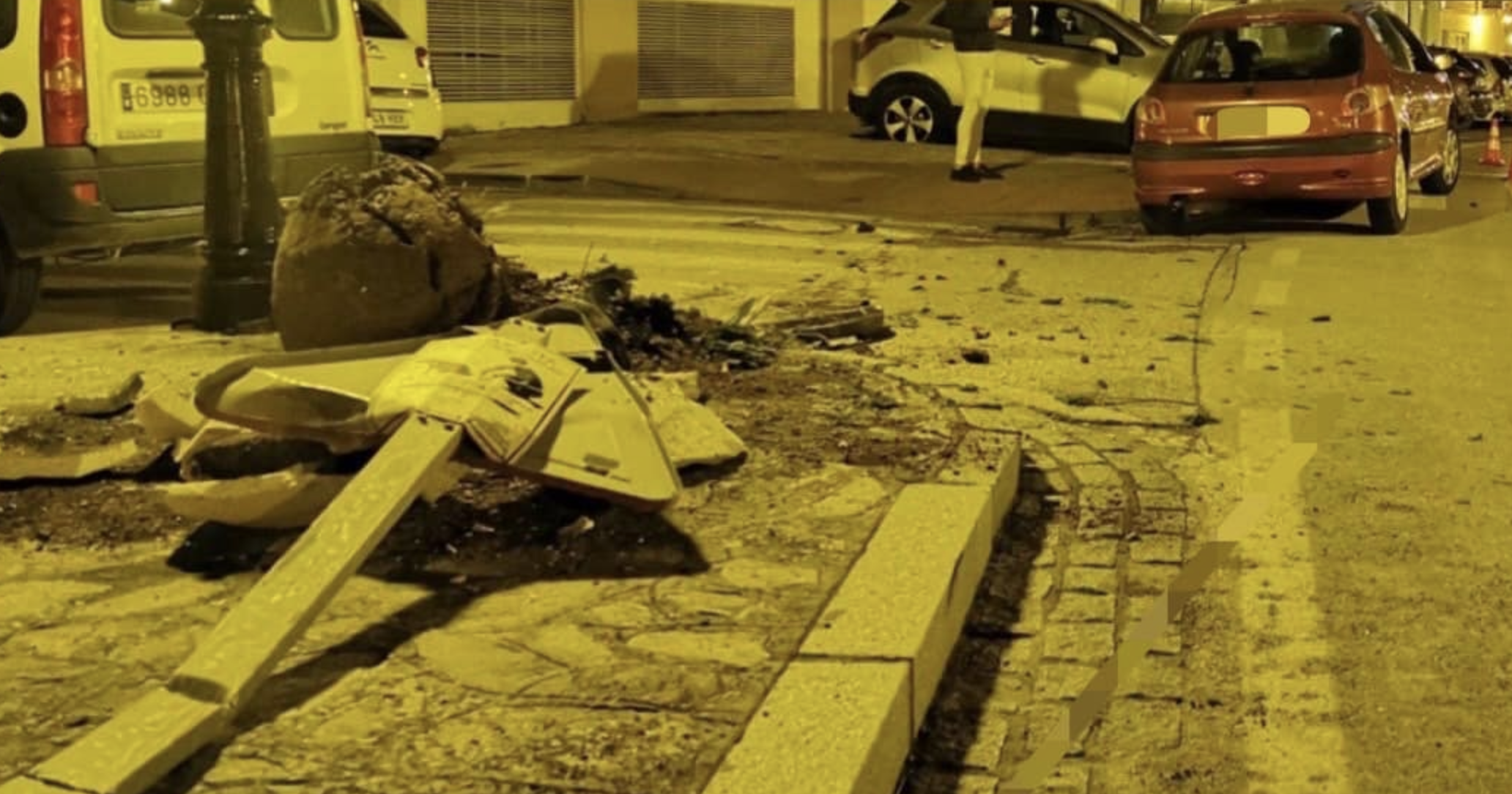 Accidente de tráfico en Alcalá de los Gazules, en Cádiz.