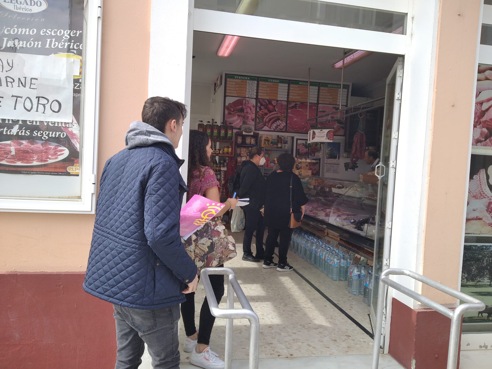 Imagen de un comercio local en Puerto Real.
