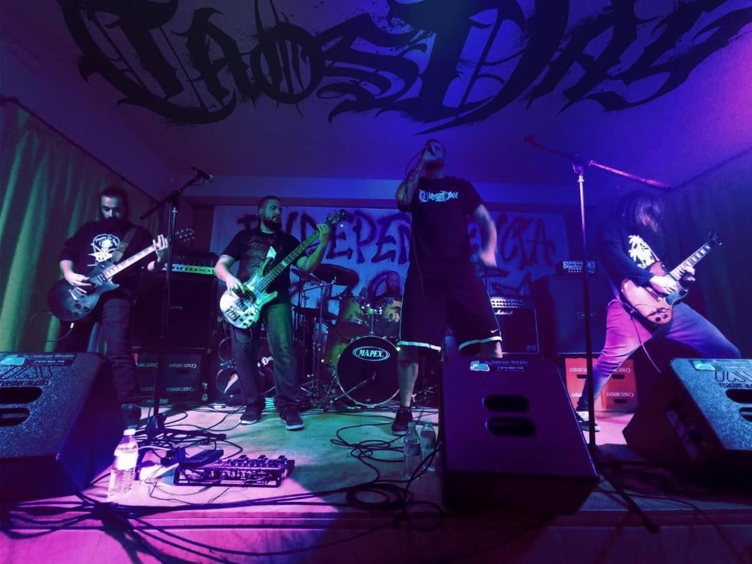 Caos Day, una de las bandas que tocarán en el PuretrasMetal, el nuevo festival de música 'underground' en Jerez.