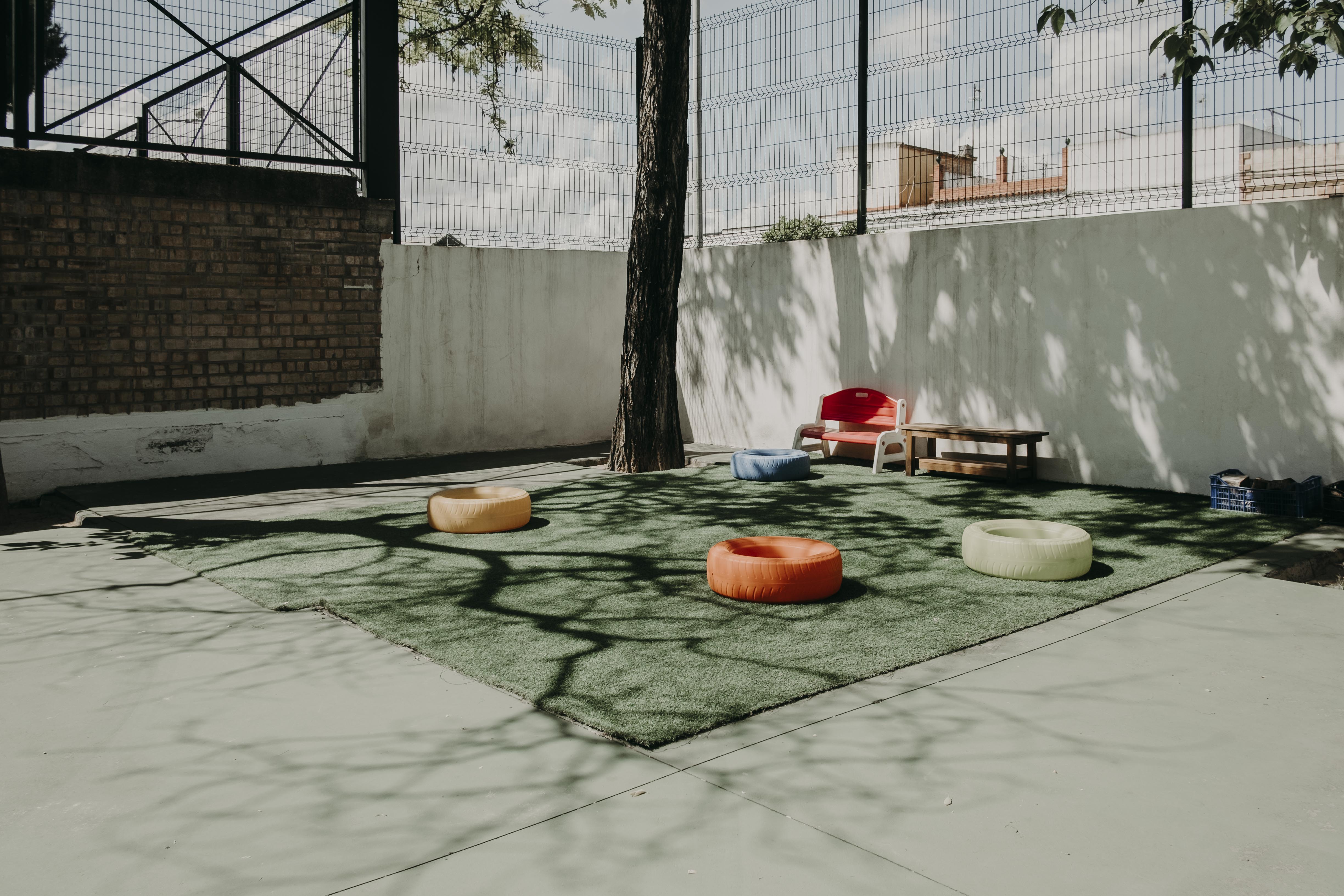 Interior de una escuela infantil en Jerez.