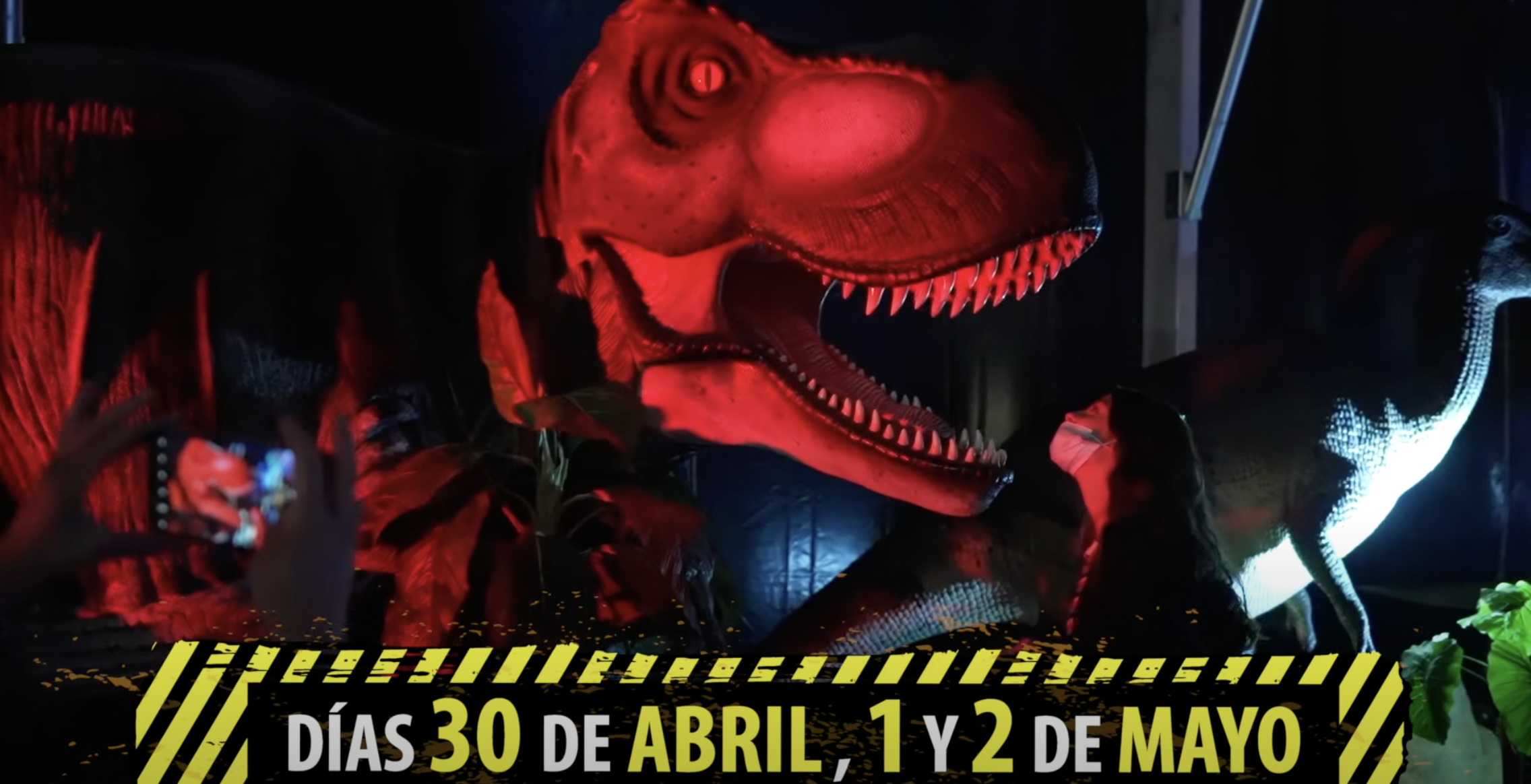 El 'Dinosaurs Tour' se celebrará durante los días 30 de abril y 1 y 2 de mayo en el Recinto Ferial de Ifeca.