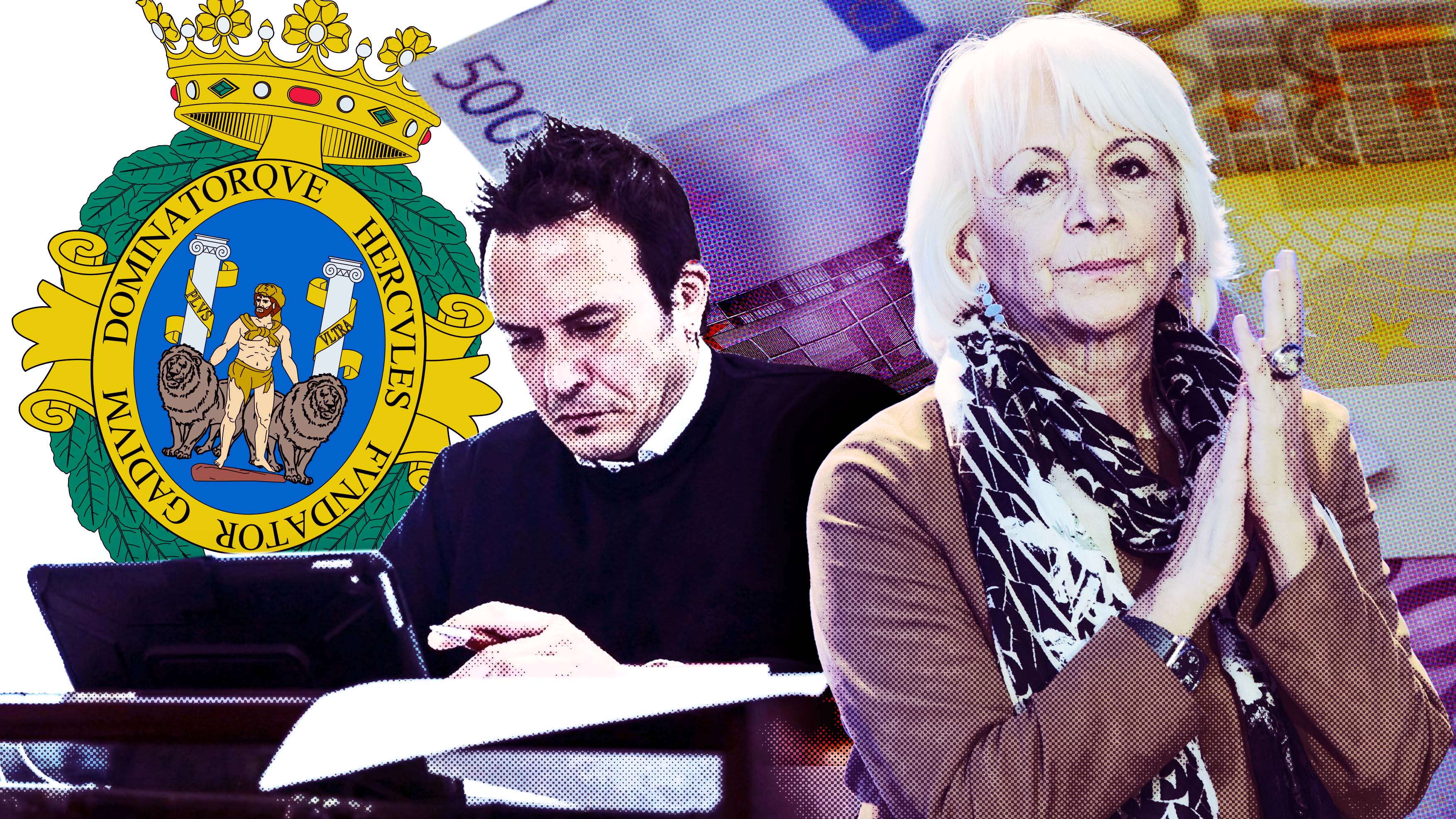 José María González 'Kichi' y Teófila Martínez, en imágenes de archivo.