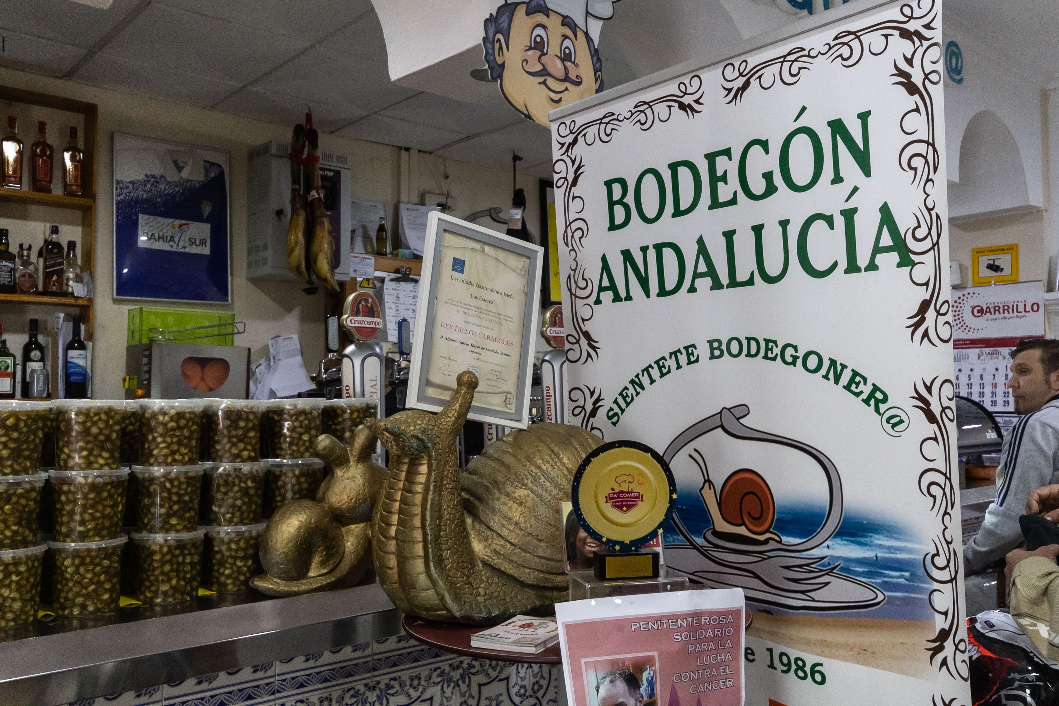 Bodegón Andalucía ostenta el premio Caracol de Oro.