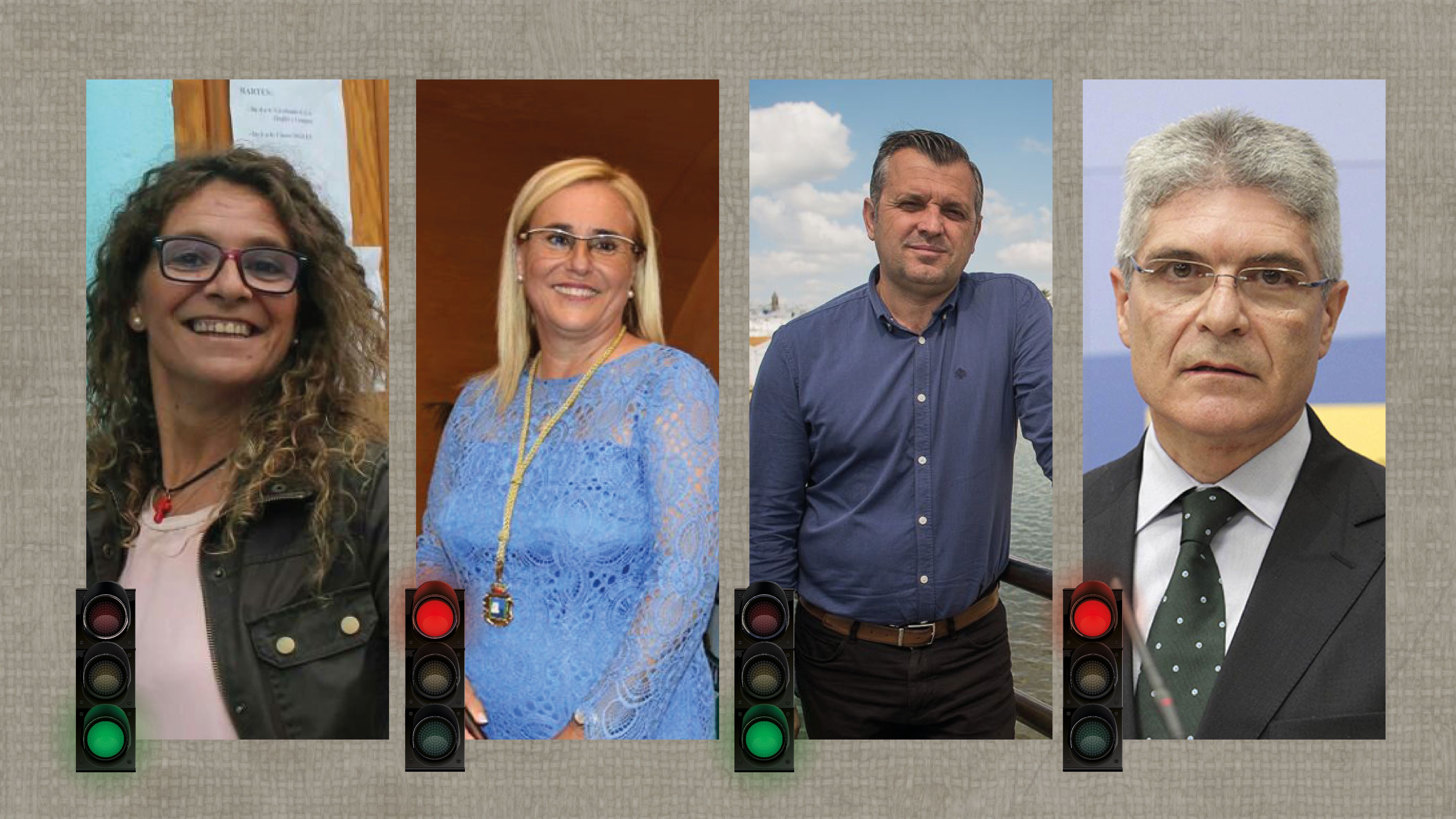 Voces y afonías. De izquierda a derecha, Rosa Romero, Ana Mula, Juan Manuel Bermúdez e Isaías Táboas.