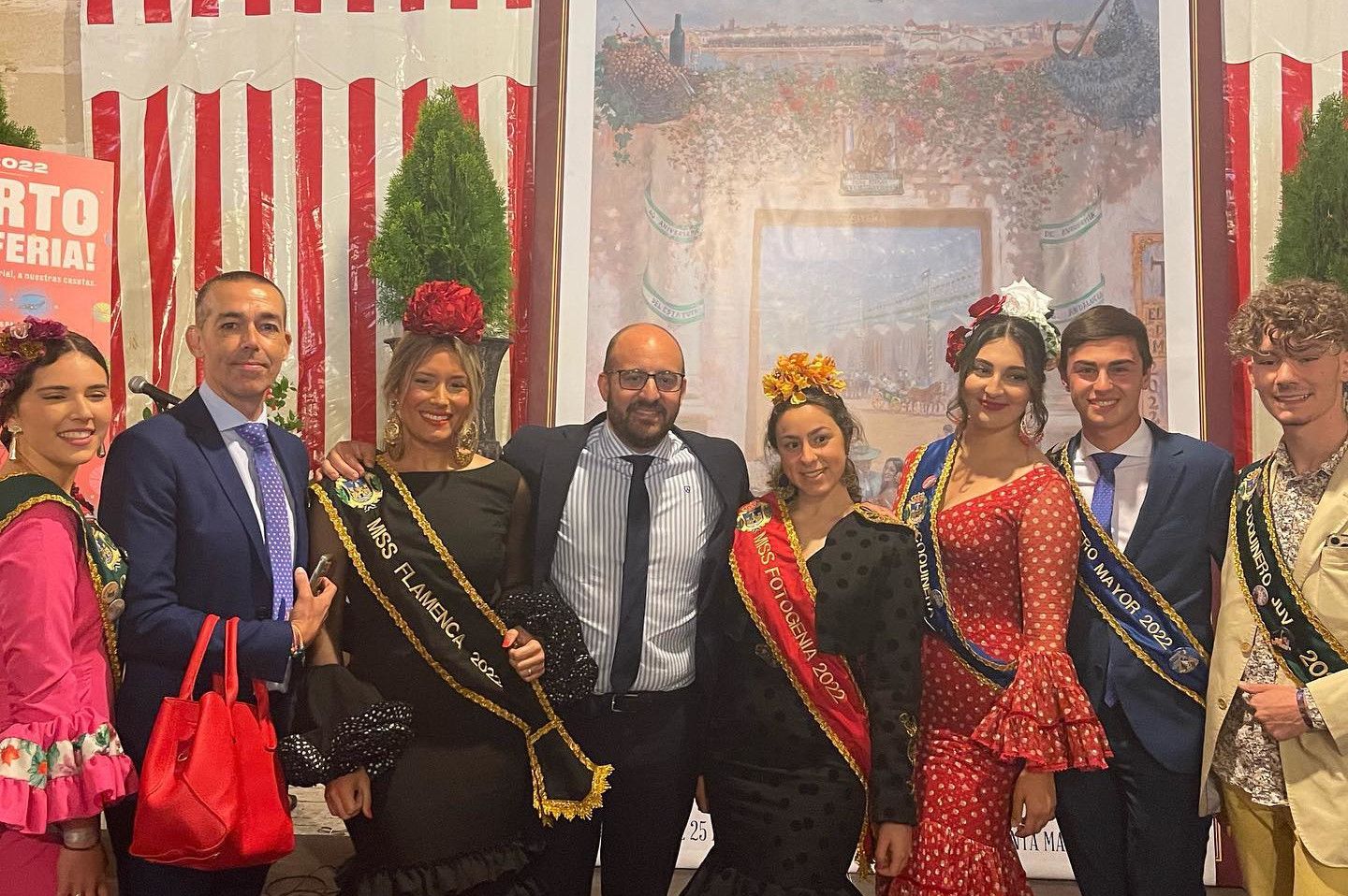 Presentado el cartel de la Feria de Primavera y Fiestas del Vino Fino 2022 en El Puerto.