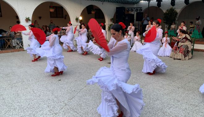 Un espectáculo flamenco.