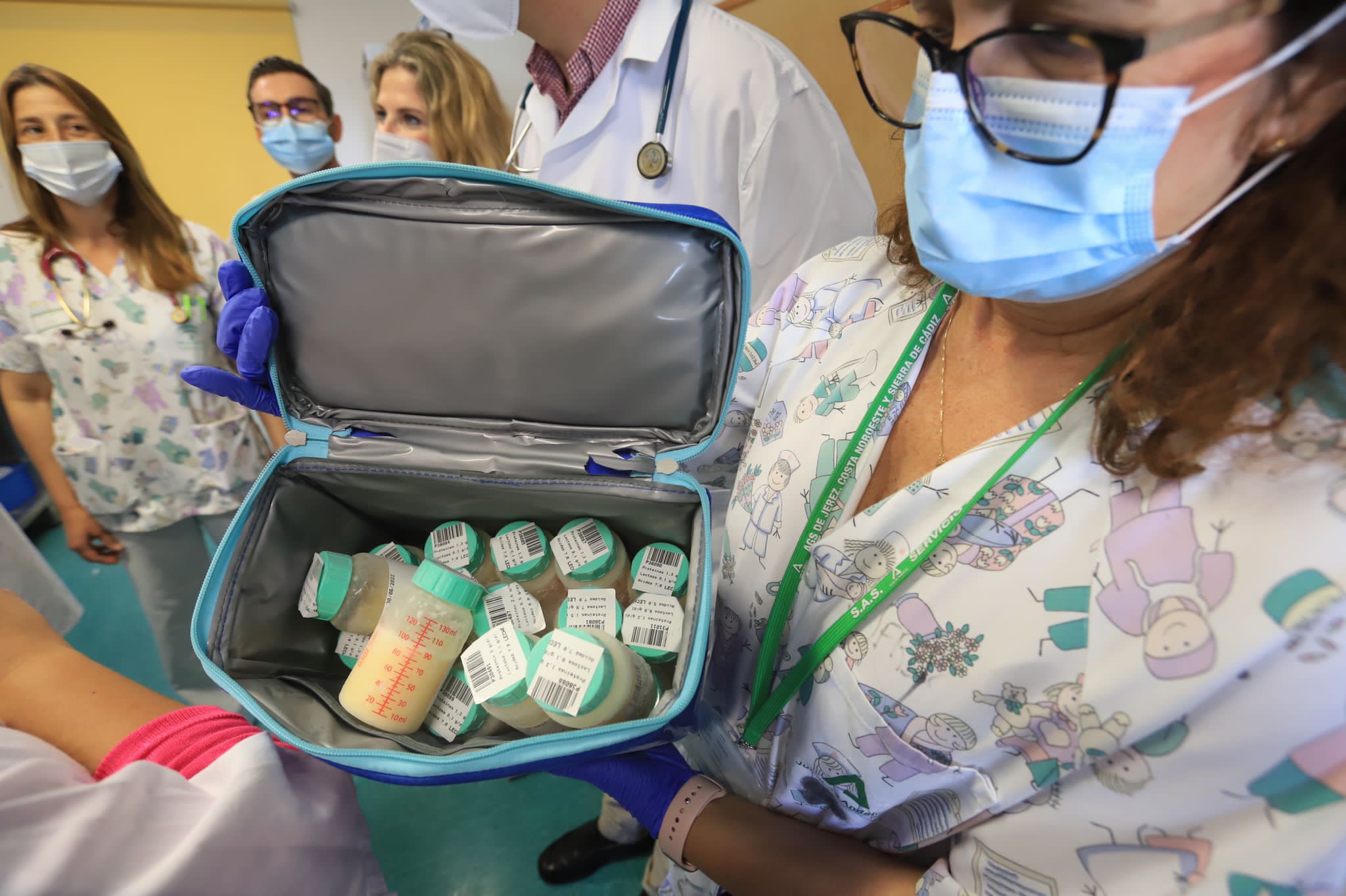 El Hospital de Jerez, primer centro receptor de leche materna de la provincia.