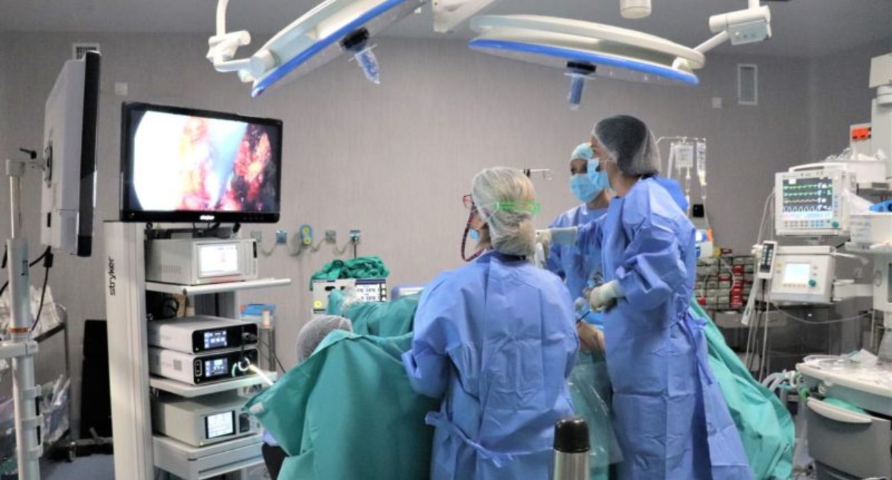 Una operación quirúrgica de ginecología en la sanidad pública andaluza.